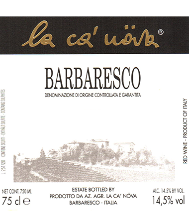 Etiqueta-Barbaresco-La-Ca'Nova