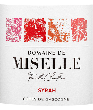 [FR006-2] Domaine de Miselle Syrah Rosé Côtes de Gascogne
