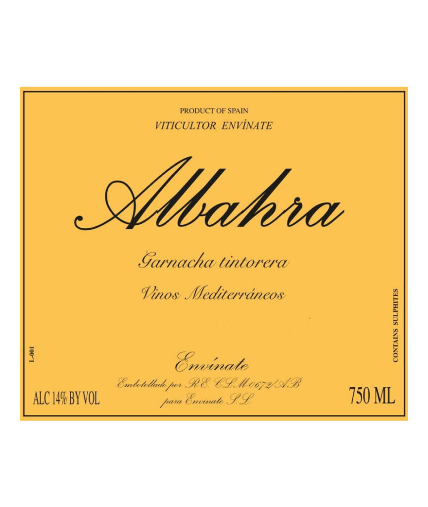 Bacchus-Envínate-Albahra-etiqueta