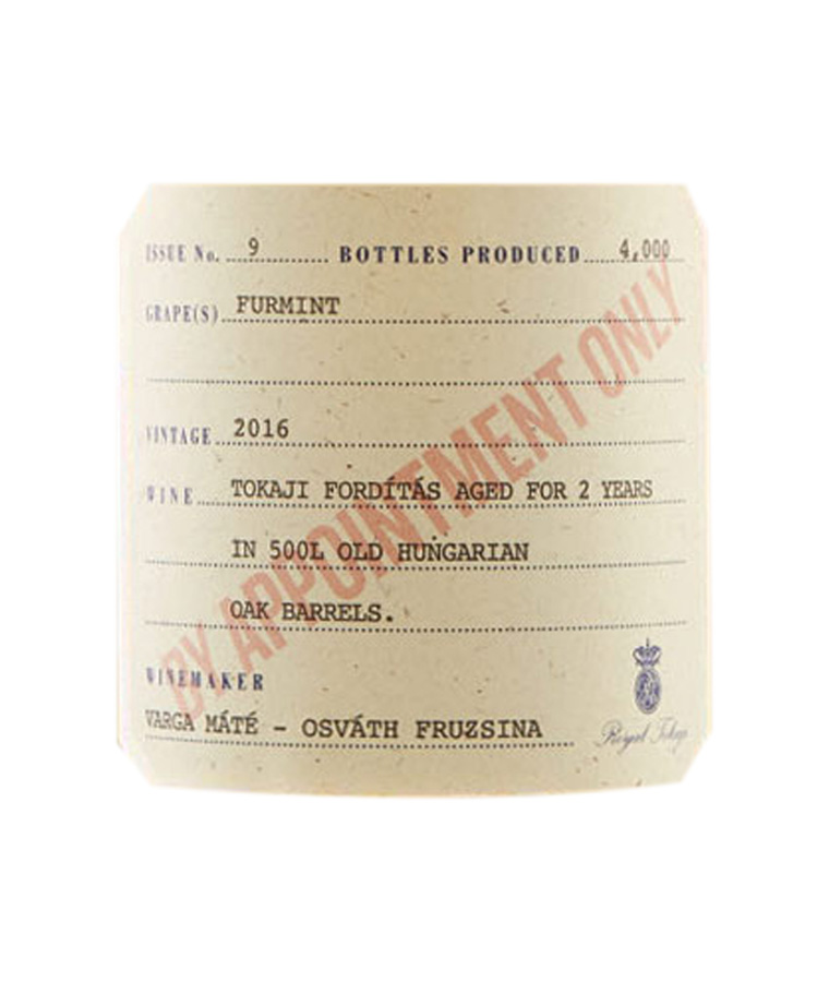 Bacchus-etiqueta-royal-tokaj-fordítás